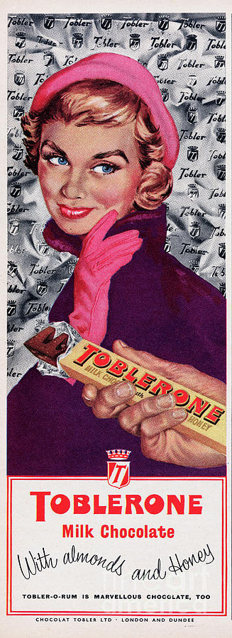 Toblerone Milk Chocolate Photograph by Picture Post