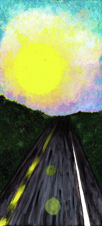 Today Ill Follow The Sun Painting by Meghan Elizabeth