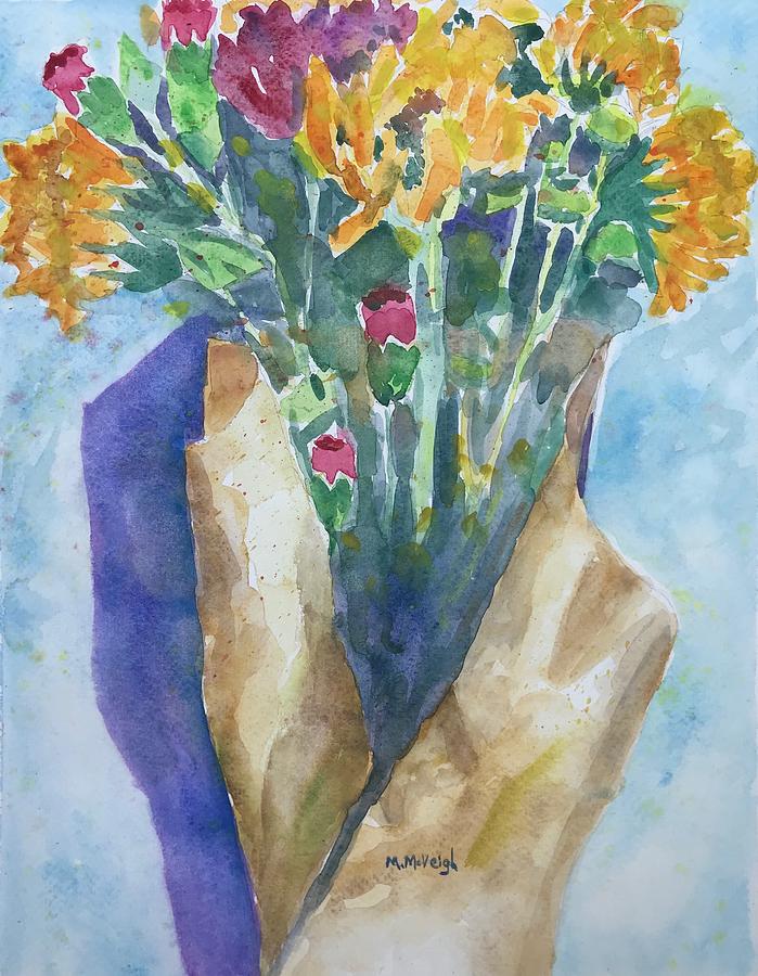 Todays Bouquet Painting