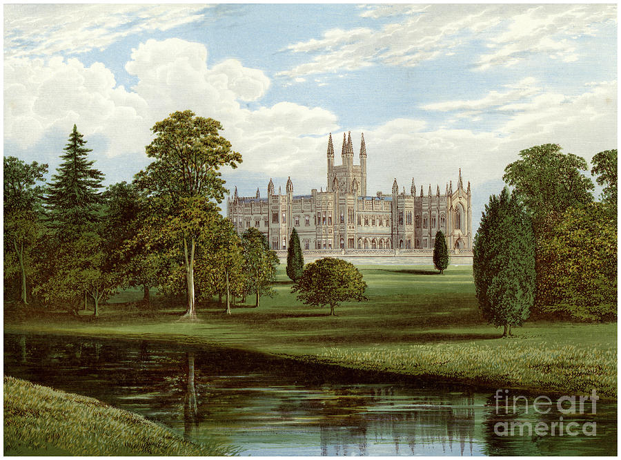 Toddington Park, Gloucestershire, Home Drawing by Print Collector