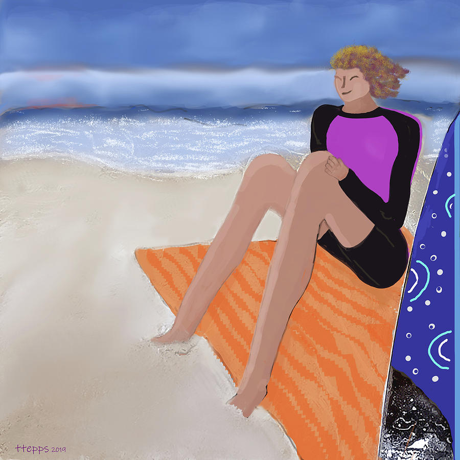 Toes In The Sand by Teresa Epps Toes In The Sand by Teresa Epps