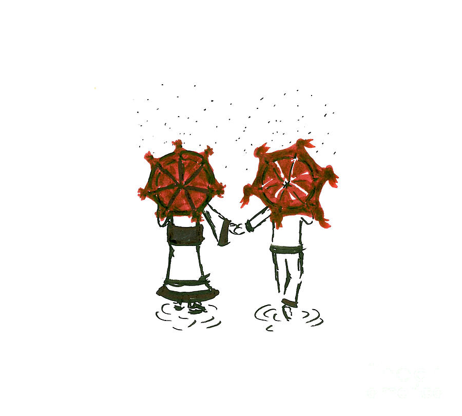 Inspiration Drawing - Together by Petra Heveroch Inspiration Drawing - Together by Petra Heveroch