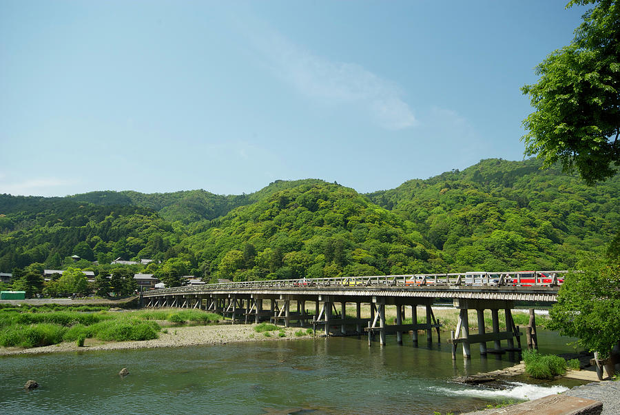 Togetsu Bridge Photograph By Ozakix