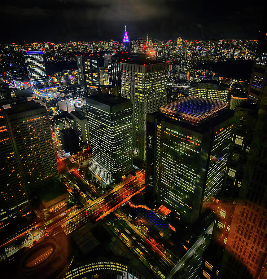 Tokyo at night Photograph by Andrei SKY