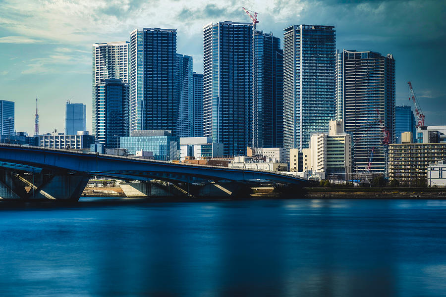 Tokyo Bay Area Photograph by Kleingordon25