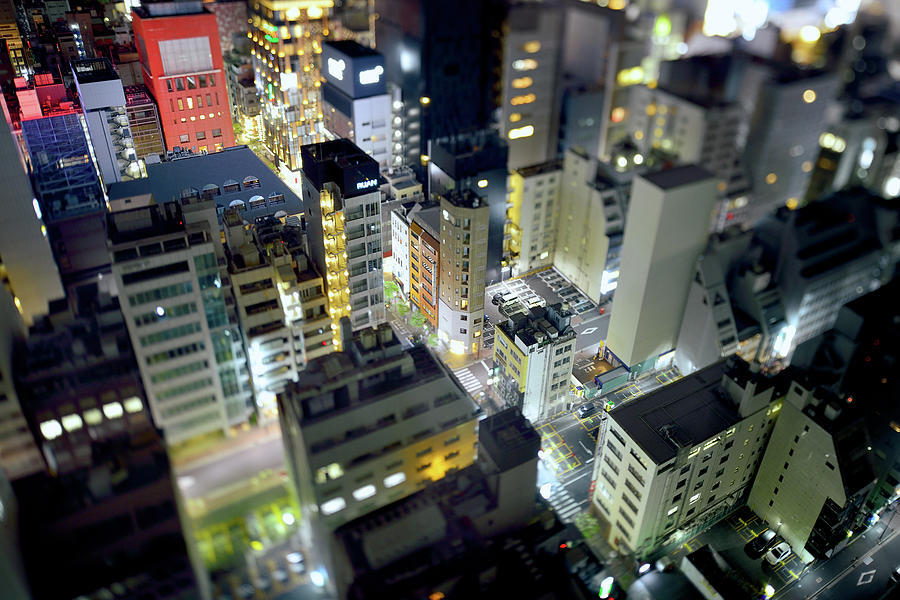 Tokyo Ginza View Photograph by Vladimir Zakharov