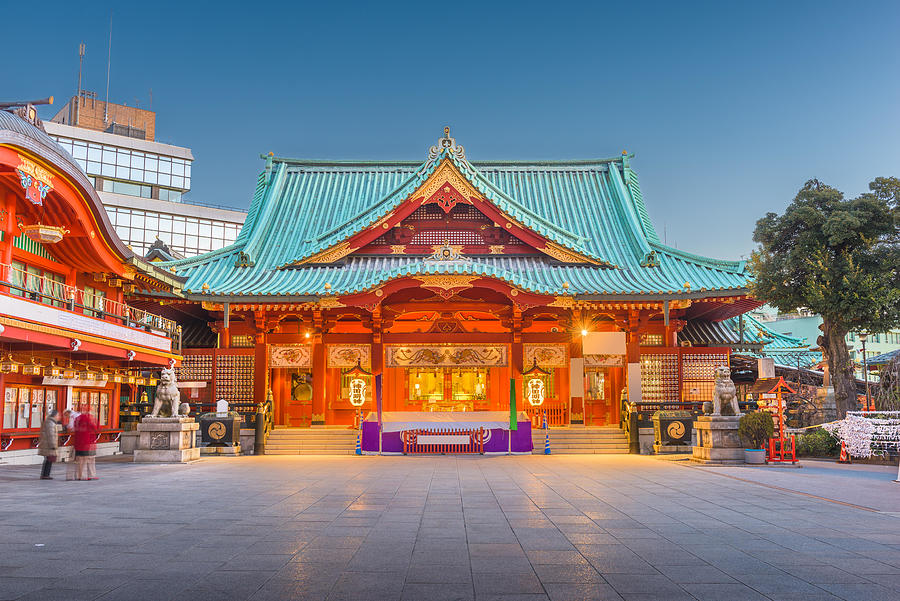Architecture Photograph - Tokyo, Japan At Kanda Shrine by Sean Pavone