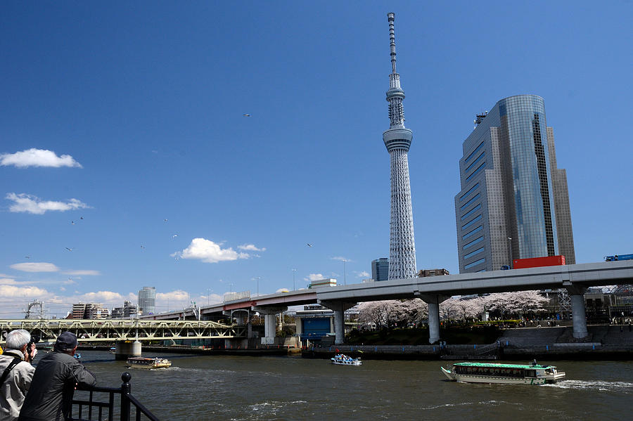 Tokyo Sky Tree And Sumida-gawa River Photograph by Kaoru Hayashi - Pixels