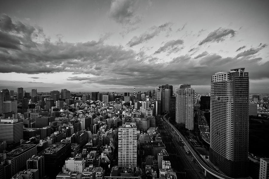 Tokyo Skyline Photograph by Benjamin Torode