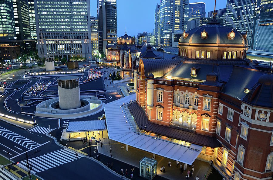 Tokyo Station Photograph by Electravk