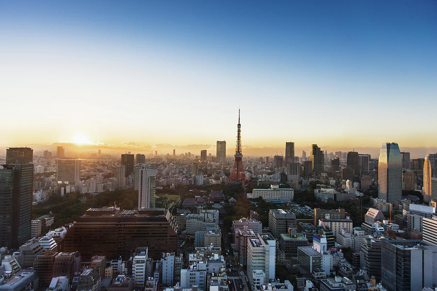 Tokyo Sunset Photograph by Mlenny