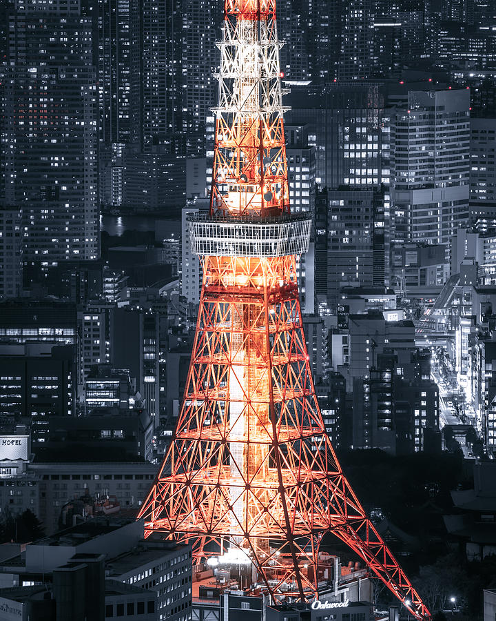 Tokyo Tower Photograph by Aron Tien