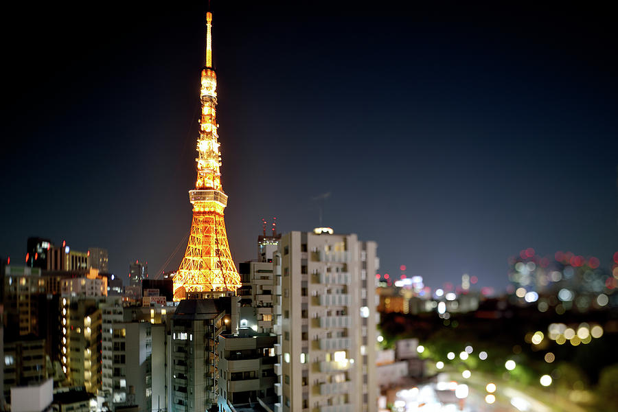 Tokyo Tower At Night Photograph by Vladimir Zakharov Tokyo Tower At Night Photograph by Vladimir Zakharov