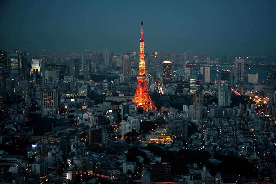 Tokyo Tower Photograph by Falcon0125