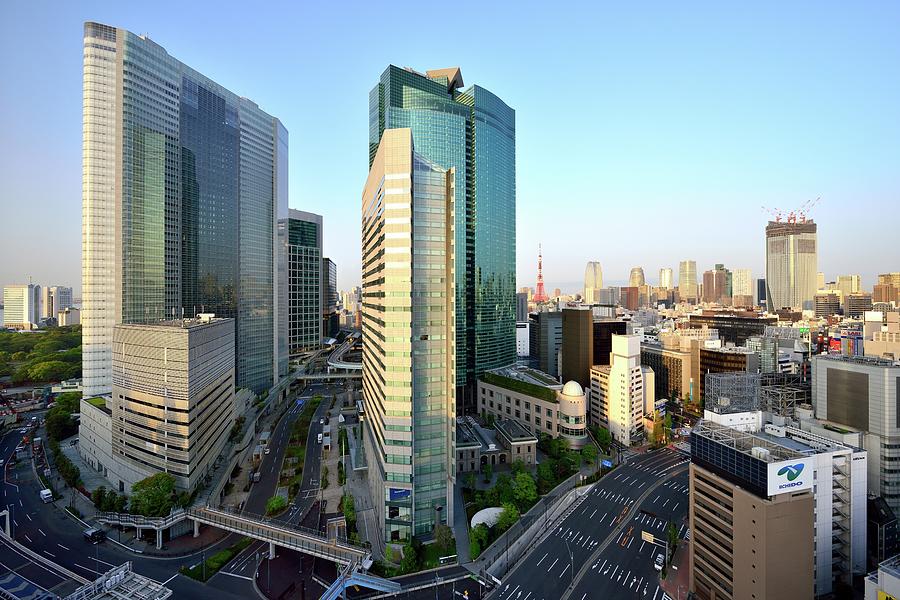 Tokyo Urban Cityscape Photograph by Vladimir Zakharov