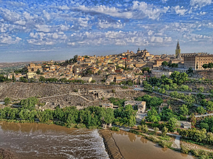 Toledo Spain Vista # 2 Photograph by Allen Beatty
