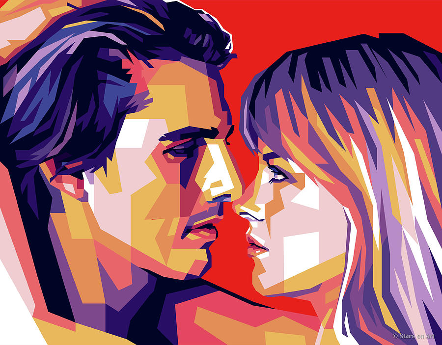 Tom Cruise and Nicole Kidman -b1 Digital Art by Movie World Posters