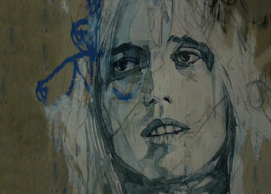 Tom Petty - Resize  Painting by Paul Lovering