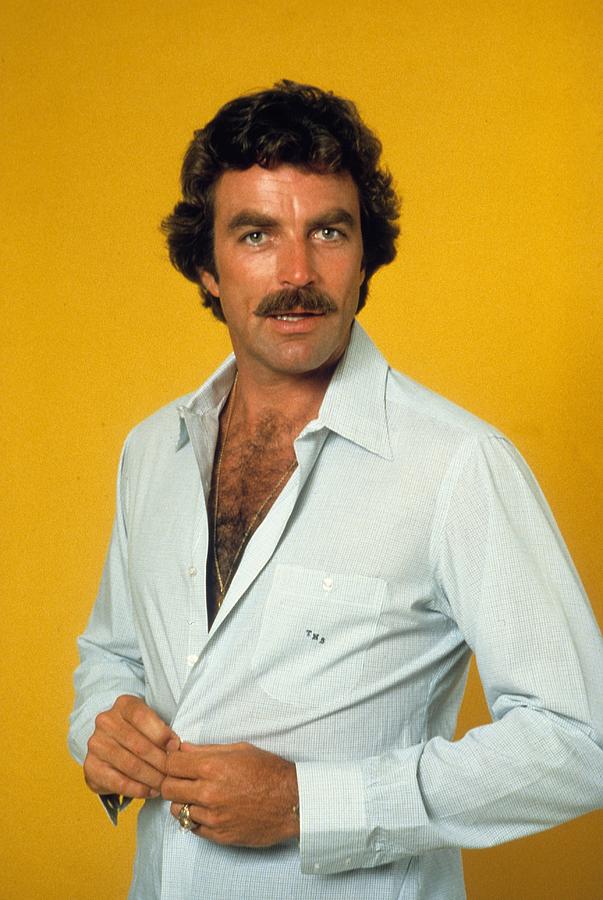 Tom Selleck Portrait by Donaldson Collection