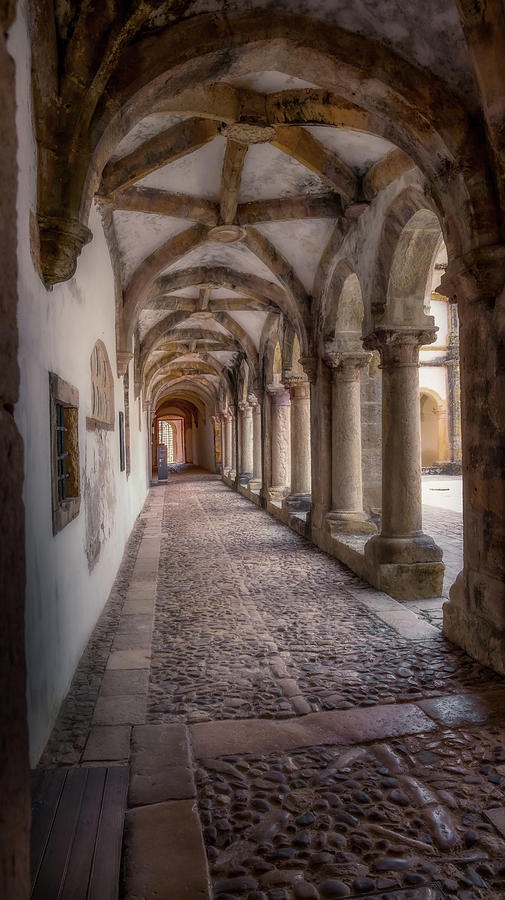 Tomar Santa Barbara Cloister Photograph by Micah Offman