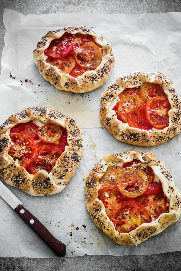 Tomato And Ricotta Galettes Photograph by Maricruz Avalos Flores - Fine ...