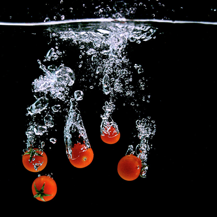 Tomato Attack Photograph by ? 2009 All Rights Reserved By Paul Petruck