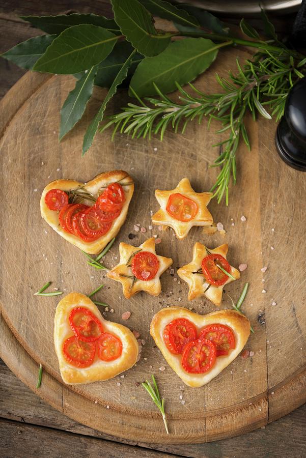 Tomato Hearts And Stars Photograph by Komar