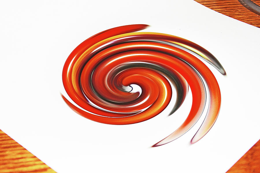 Tomato Twirl Digital Art by Tom Janca