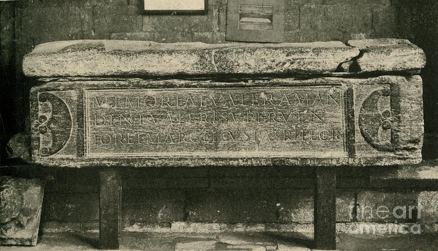 Tomb Of Valerius Amandinus A Roman Drawing by Print Collector