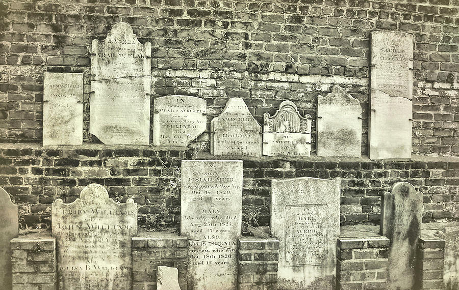 Tombstones Of Savannah Photograph by JAMART Photography