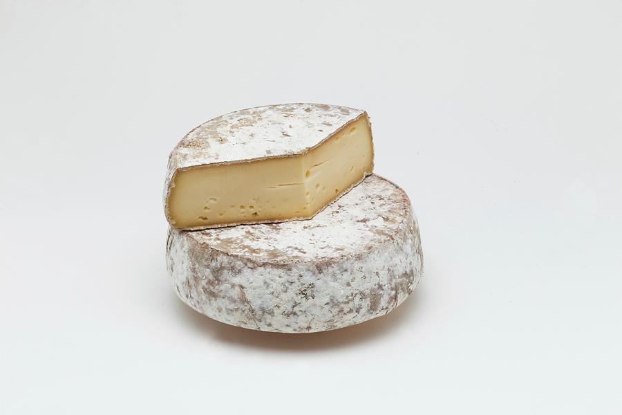 Tomme De Savoie Cheese From Savoy, France Photograph By Jean-marc ...