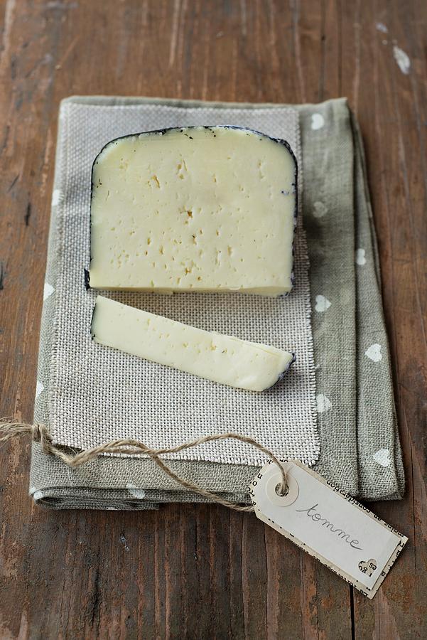Tomme soft Cheese, France Photograph by Sonia Chatelain