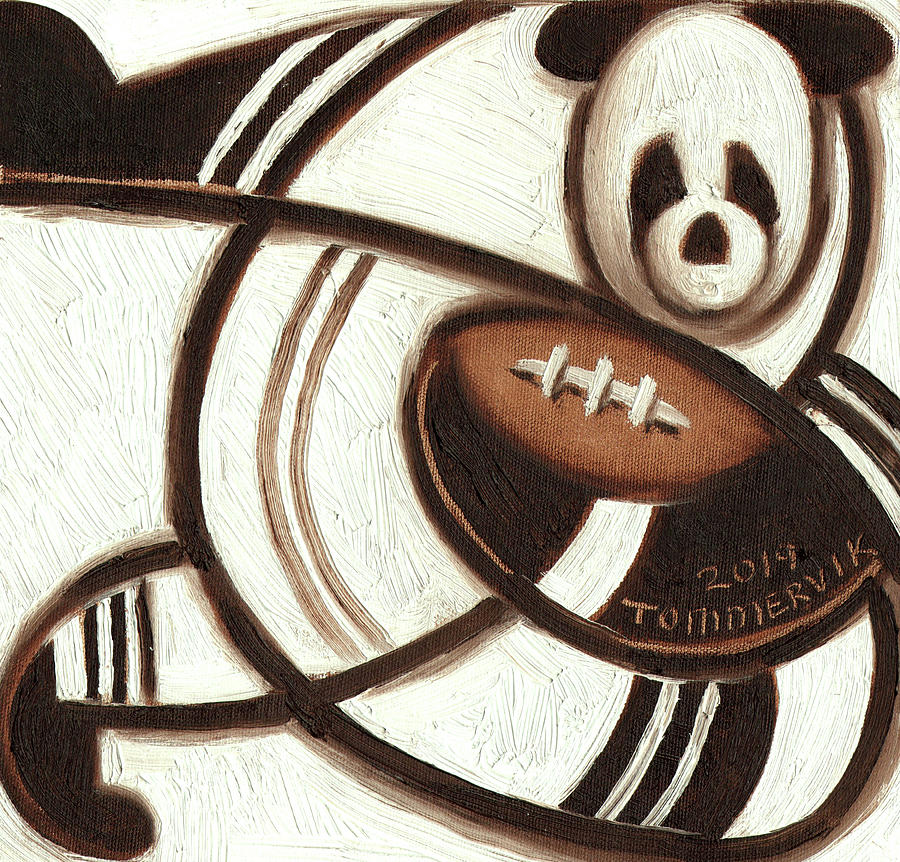 Tommervik Football Player Art Print by Tommervik Tommervik Football Player Art Print by Tommervik