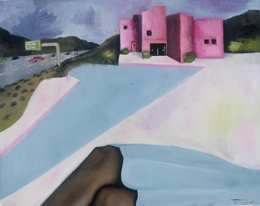 Tommervik Pool By The Freeway Art Print by Tommervik Tommervik Pool By The Freeway Art Print by Tommervik