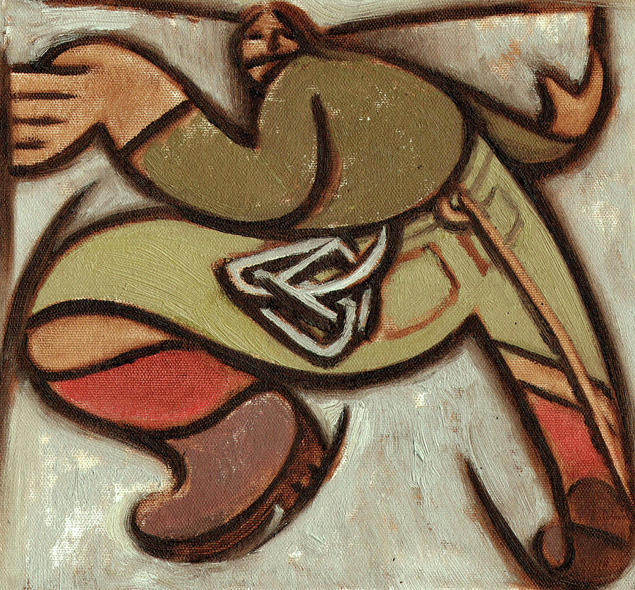 Rock Climbing Painting - Tommervik Vintage Rock Climber Art Print by Tommervik Rock Climbing Painting - Tommervik Vintage Rock Climber Art Print by Tommervik
