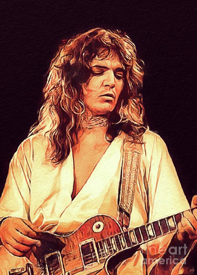 Tommy Bolin, Music Legend Painting