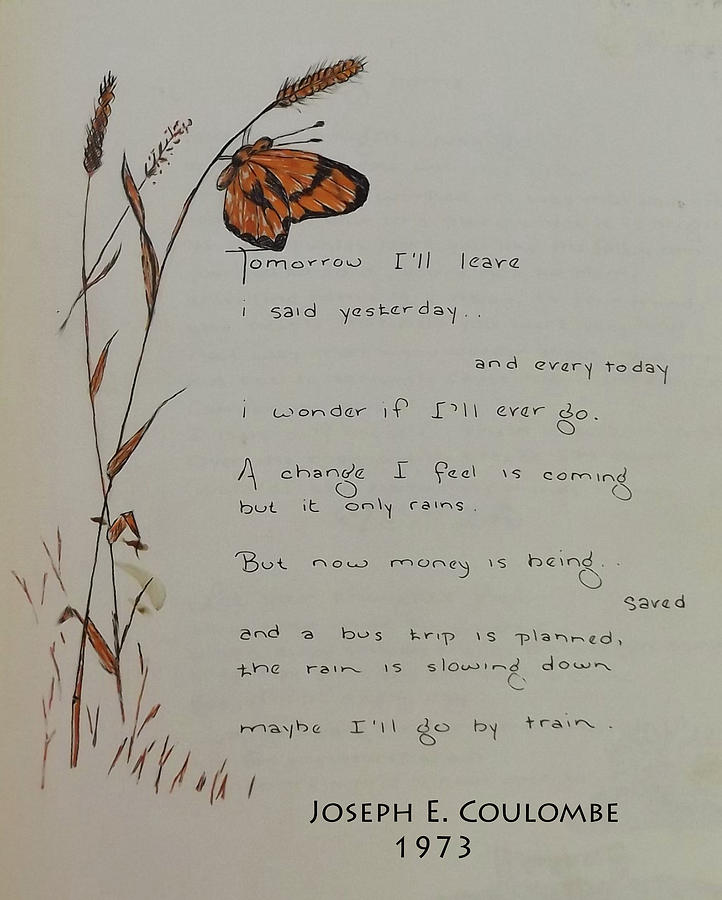 Tomorrow by Joseph Coulombe Tomorrow by Joseph Coulombe