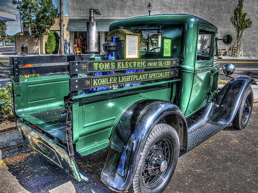 Toms Electric Truck Photograph by Thom Zehrfeld