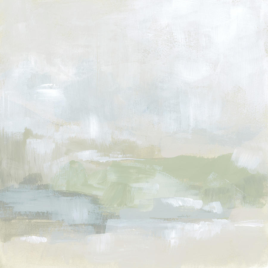 Abstract Painting - Tonal Horizon I by June Erica Vess