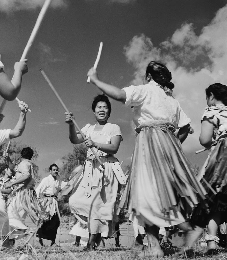 Tongan Dancers Photograph by Thurston Hopkins