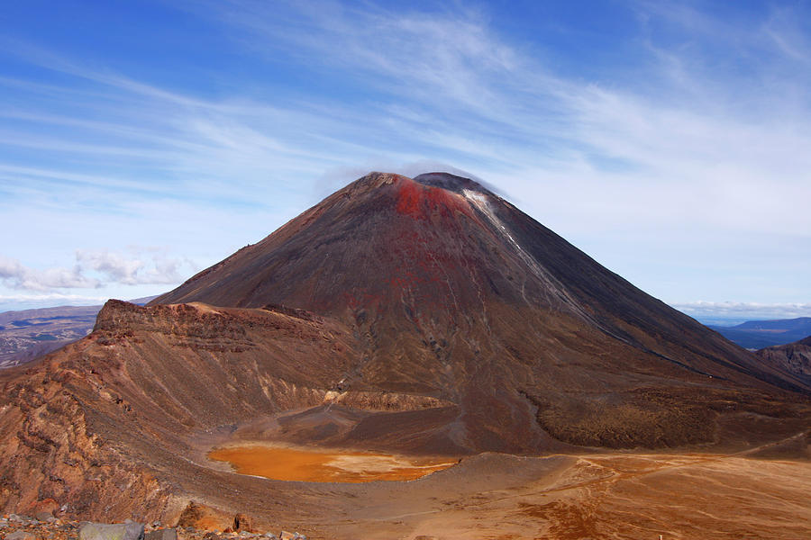 Tongariro Np Volcano Mount Ruapehu Photograph by Daniel Fröhlich Photography