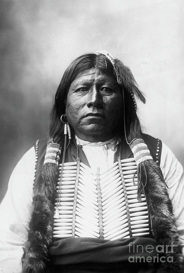 Tonkawa Native American Chief Photograph by Bettmann