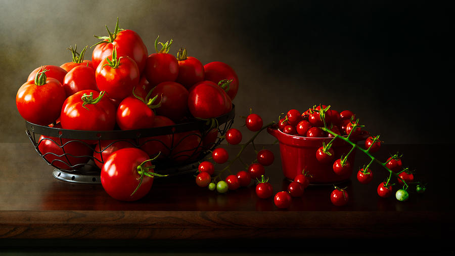 Tomato Photograph - Too Many Tomatoes by Darlene Hewson