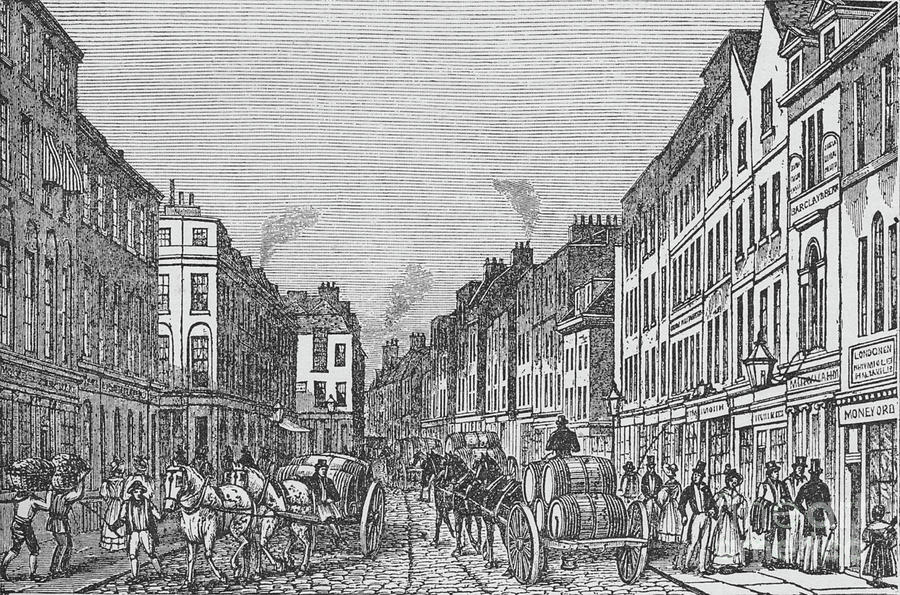 Tooley Street In The First Half Drawing by Print Collector
