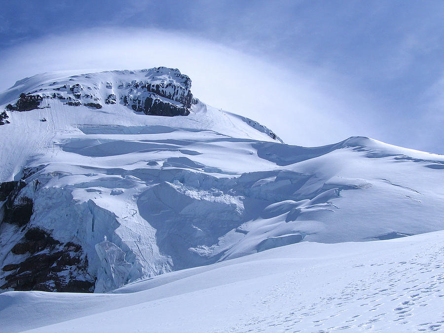 Top of Mt Baker Photograph by Curt Remington | Fine Art America