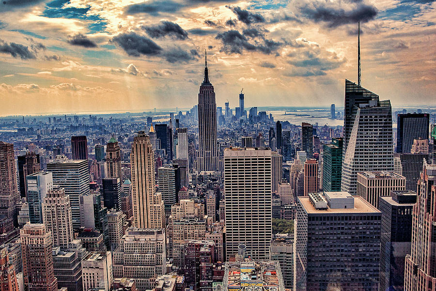 Top of the Rock - New York by Anna Yanev Top of the Rock - New York by Anna Yanev
