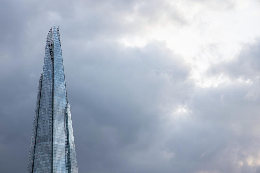 Top of The Shard in London  Photograph by John McGraw