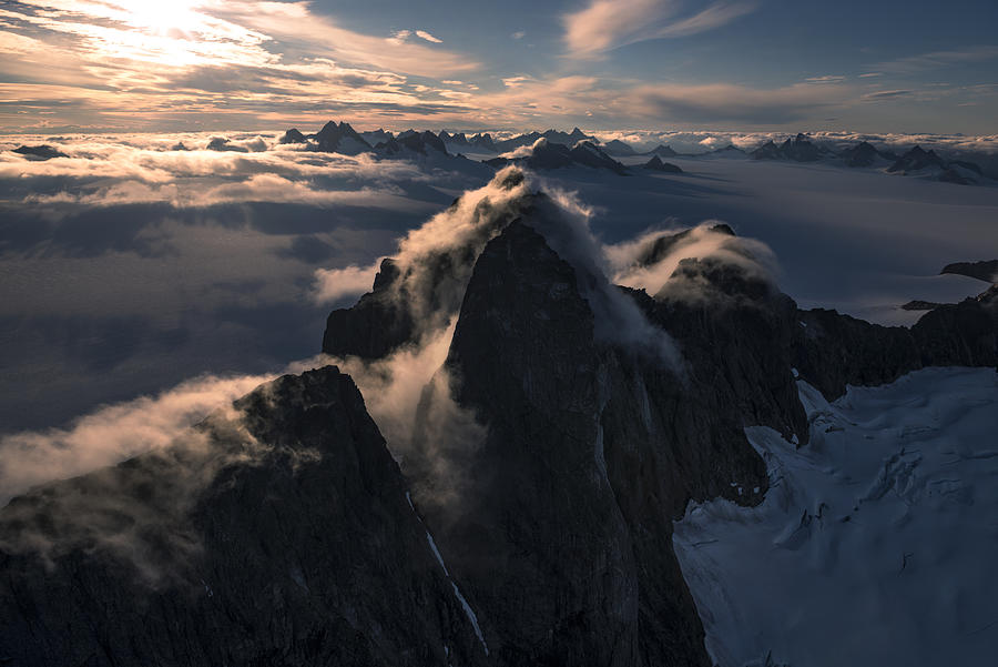 Mountain Photograph - Top Of The World by James S. Chia