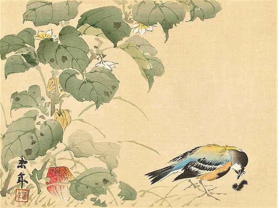 Animal Painting - Top Quality Art - Keinen Kachoshokan 12view 7 by Imao Keinen