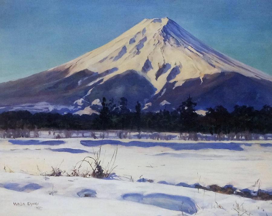 Landscape Painting - Top Quality Art - Mt, FUJI #2 by Wada Eisaku